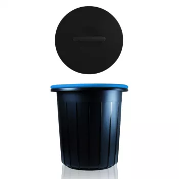 GIOSTYLE Κάδος απορριμμάτων Eco Solution 25L Σκούρο γκρι/Μπλε