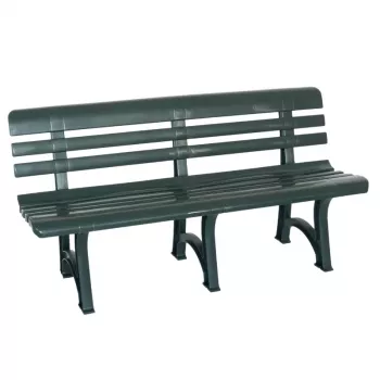 BICA Παγκάκι κήπου Olimpia 150x53x77cm Πράσινο