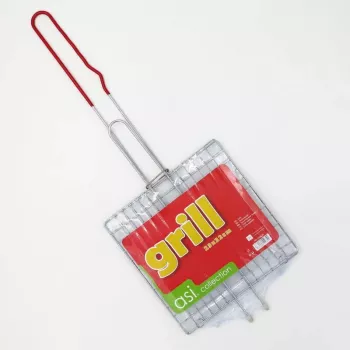 ASI COLLECTION Σχάρα ψησίματος 23x22cm χάλυβας επιχρωμιωμένος