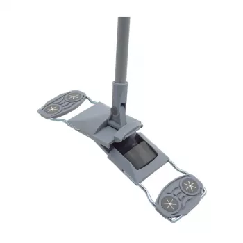 SAUBER Βούρτσα δαπέδου 40cm με τηλεσκοπικό στειλεό