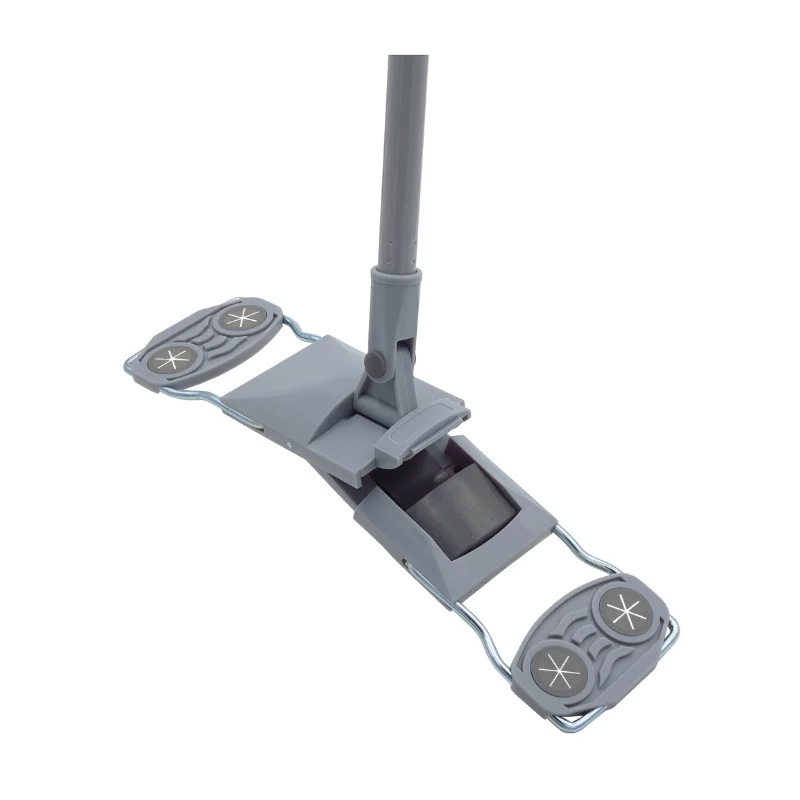 SAUBER Βούρτσα δαπέδου 40cm με τηλεσκοπικό στειλεό