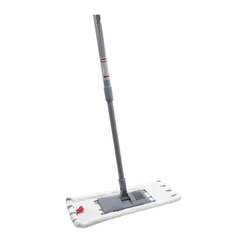 SAUBER Βούρτσα δαπέδου 40cm με τηλεσκοπικό στειλεό