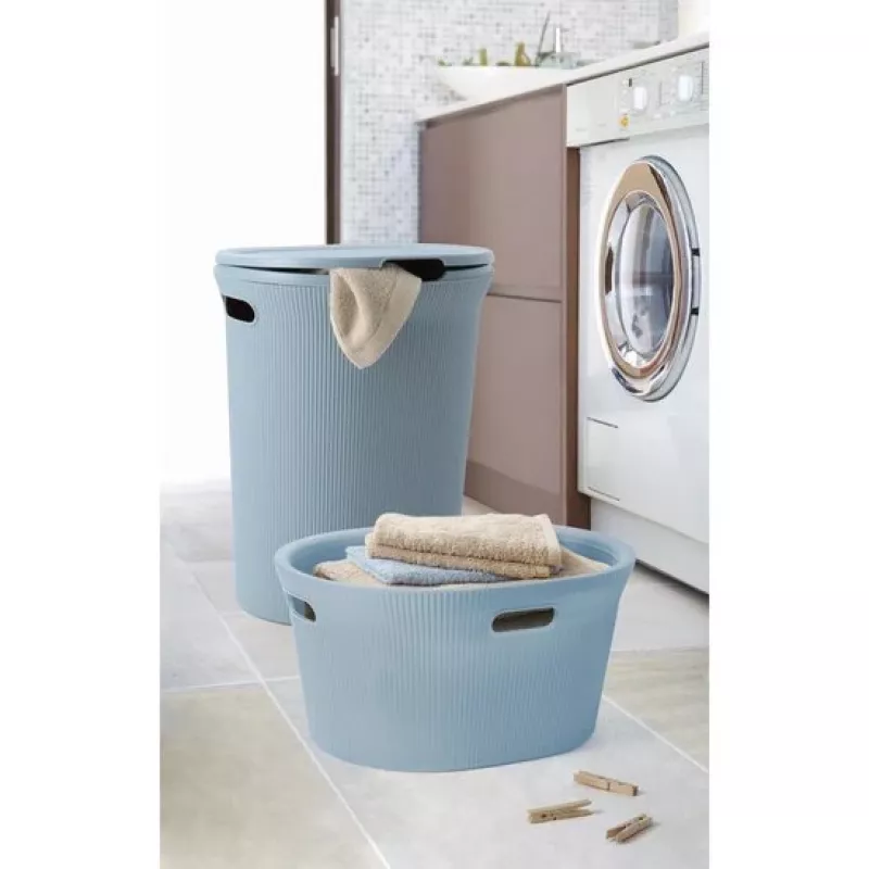 TATAY Κουτί πλυντηρίου Baobab 40L Μπλε