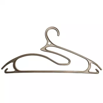 ORDINETT κρεμάστρες 5 τεμ. πλαστικό συλλογή 5-in-1 42cm ανοιχτό γκρι