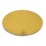 GUARDINI Easy Bake χάρτινες φόρμες κέικ χρυσές 32 cm 2 τεμ.