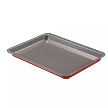GUARDINI ταψί Rossana 39,5 x 30 x 2,5 cm αντικολλητικό ταψί από χάλυβα άνθρακα, ορθογώνιο