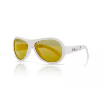 SHADEZ Classic White Teeny παιδικά γυαλιά ηλίου, 7-15 ετών