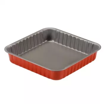 GUARDINI Rossana τετράγωνη φόρμα ψησίματος 24x24x4,5 cm Αντικολλητικό ανθρακούχο ατσάλι