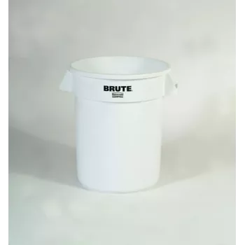 Rubbermaid BRUTE 75,7L Λευκός στρογγυλός κάδος με αεραγωγούς, χωρίς καπάκι FG262000WHT