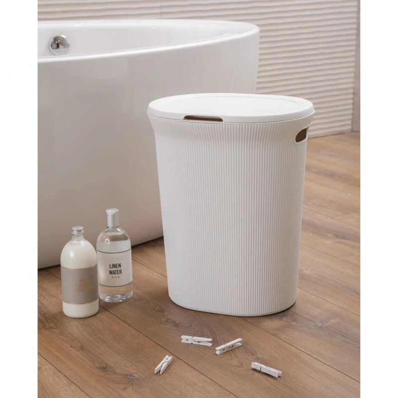 TATAY Καλάθι απλύτων Baobab 40L Λευκό