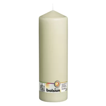 BOLSIUS Κυλινδρικό αμπαζούρ κεριού Ø300x98mm Μπεζ