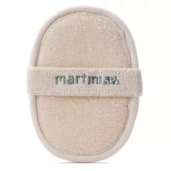 MARTINI SPA Σφουγγάρι απολέπισης από luffa και βαμβάκι Φυσικό