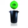 GIOSTYLE Eco Solution Κάδος απορριμμάτων 35L Σκούρο γκρι/Πράσινο