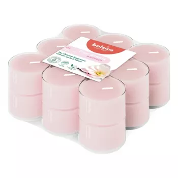 BOLSIUS True Scents Magnolia Αρωματικά κεράκια – 18 τεμ., 4 ώρες διάρκεια καύσης