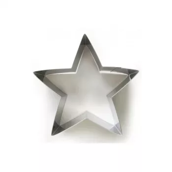 GUARDINI Φόρμα κέικ αστέρι των Χριστουγέννων 20 x 20 cm Αντικολλητική φόρμα ψησίματος από χάλυβα άνθρακα