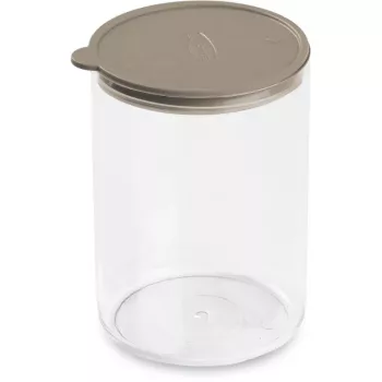 GIOSTYLE Con.Tengo Στρογγυλό μπολ φαγητού M 1,2L Γκρι-Καφέ