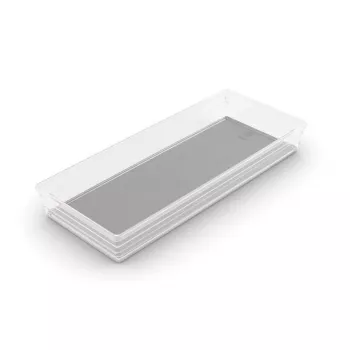 KIS Box Sistemo Οργανωτής 8, 37,5 x 15 x 5 cm, Διαφανές/Ανοιχτό γκρι