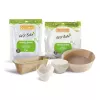 GUARDINI Easy Bake Bio Στρογγυλές φόρμες λαδόκολλας Ø34cm λευκό σετ 2 τεμ.