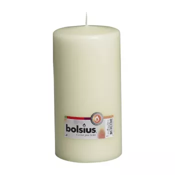 Bolsius κερί κύλινδρος Ø200x98mm μπεζ