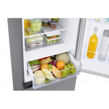 Samsung RL38C600CSA/EG ελεύθερη ψυγειοκαταψύκτη, ύψος 203 cm, ενεργειακή κλάση C, ασημί