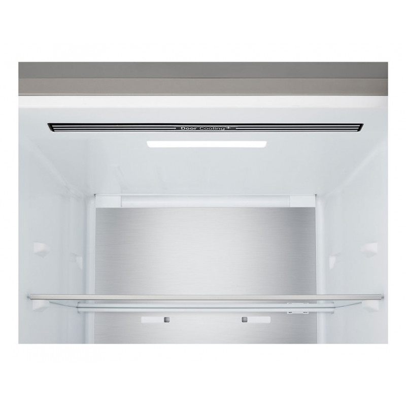 LG GBBS525APY Bottom Freezer Refrigerator, 375 L Total No Frost, Silver