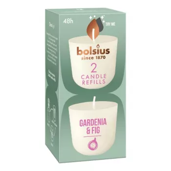 BOLSIUS Clean Light ανταλλακτικά κεριά 2 τεμ. Gardenie & Feige