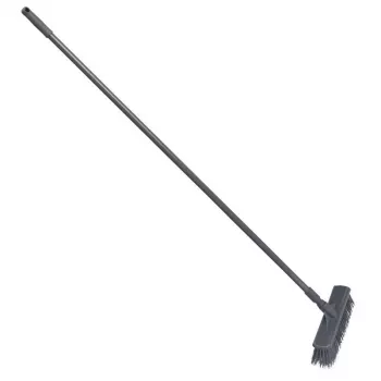 SAUBER εξωτερική βούρτσα με λαβή 34 cm γκρι