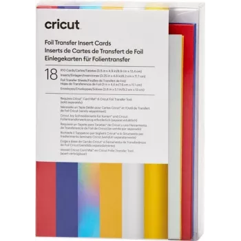 Cricut Insert Cards Foil Celebration R10 Σετ καρτών κόκκινο, μπλε (2009476)