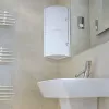 TATAY Γωνιακό ντουλάπι μπάνιου λευκό