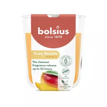 BOLSIUS True Scents κερί αρώματος μάνγκο σε γυαλί Ø80x73mm