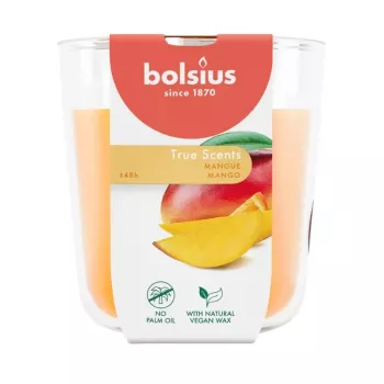 BOLSIUS True Scents κερί αρώματος μάνγκο σε γυαλί, Ø97x85 mm