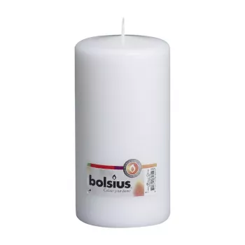 BOLSIUS Κερί κυλινδρικό Ø200x98mm λευκό