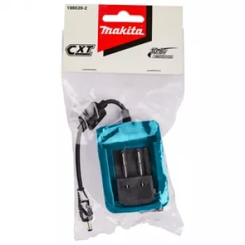 Makita CXT 12V max Li-Ion προσαρμογέας μπαταρίας με έξοδο DC βύσμα (5,5 x 2,1 mm), 2,2A