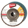 Makita D-27501 δίσκος λείανσης με πτερύγια 125mm ζιρκονία κόκκος 80 κωνικός