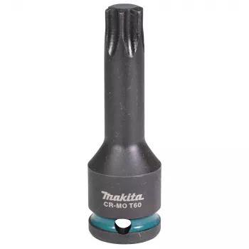 Makita Impact Black 1/2 ίντσες υποδοχή Torx καρυδάκι T60, 78 mm E-19853
