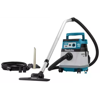 Makita DVC157LZX3 36V LXT brushless ηλεκτρική σκούπα υγρών & στερεών 15L κλάση L AWS Solo