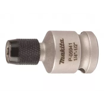 Makita P-05941 προσαρμογέας bit 1/2 inch τετράγωνη υποδοχή σε 1/4 inch εξάγωνο στέλεχος