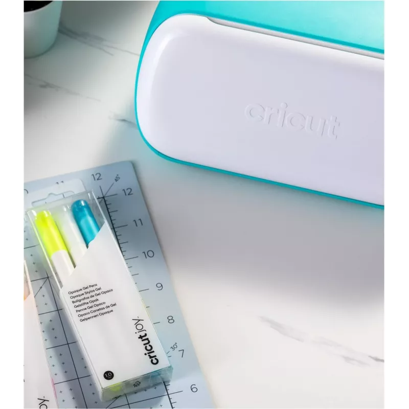 Cricut Joy Σετ πένες gel 1,0 mm, λευκό, μπλε, κίτρινο (3 πένες) 2009381