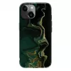 Evelatus Θήκη PC για Apple iPhone 15 Μάρμαρο σκούρο πράσινο