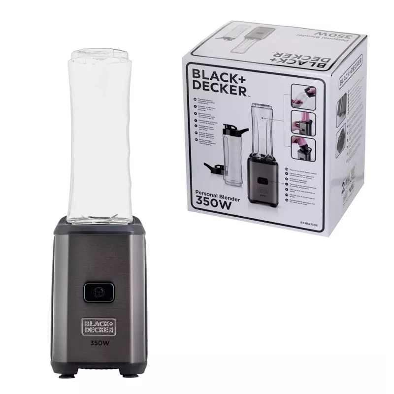 BLACK & DECKER Sportmixer BXJBA350E 350W γκρι