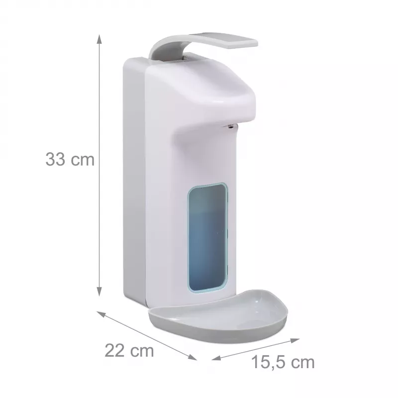 RELAXDAYS Χειροκίνητος Διανομέας Σαπουνιού 1,0 L Λευκό