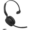 Jabra Evolve3 65 MS Mono Link 390a Bluetooth On-Ear headset, μαύρο