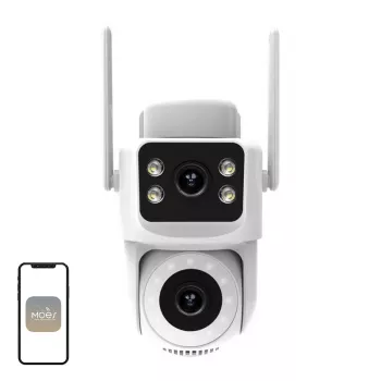 MOES WCM-Q29 8MP διπλός φακός WLAN IP κάμερα