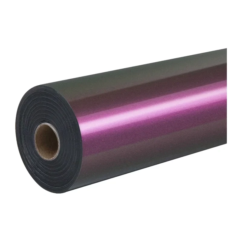 HTVRONT Chameleon Heat Transfer Vinyl ρολό 30,5 cm x 91,4 cm πράσινο-βιολετί