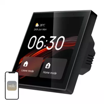 MOES CCP-TY-LN Wi-Fi/ZigBee Πίνακας ελέγχου με οθόνη LCD 4 ιντσών