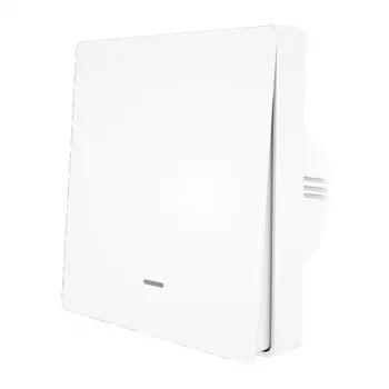 MOES ZS-B-EU1 ZigBee 1-κάναλο διακόπτης φωτός (χωρίς ουδέτερο, λευκό)