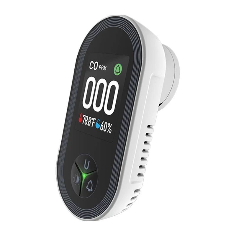 MOES S02-CO Ανιχνευτής μονοξειδίου του άνθρακα, Zigbee 3.0, οθόνη LCD, συναγερμός 85dB