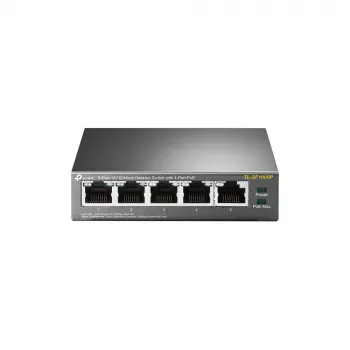 TP-Link TL-SF1005P 5 θυρών 10/100 Mbps Desktop PoE+ switch με 4 θύρες PoE+, 67W budget, λειτουργία Extend