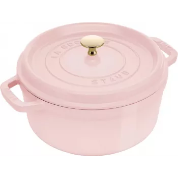 STAUB La Cocotte Στρογγυλή κατσαρόλα από χυτοσίδηρο 3,8 L Cherry Blossom Pink