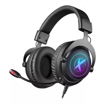 Defender EPIC PRO 7.1 Virtual Surround Sound RGB Gaming ακουστικά με μικρόφωνο, USB, μαύρο